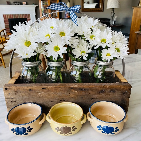NCE Double Handled Crocks•Set of (3)•Soups~Appetizers~Casseroles•VINTAGE 1986 - Picture 1 of 13